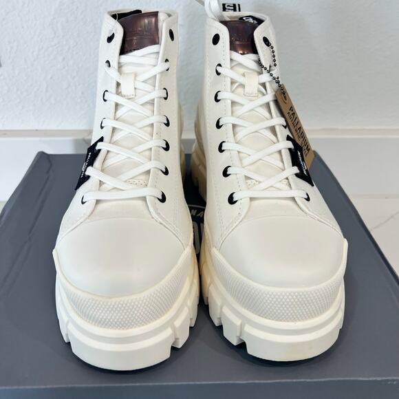 Brand New in Box Palladium Hi Platform Sneaker Boots Size 10 Women's - Picture 8 of 10